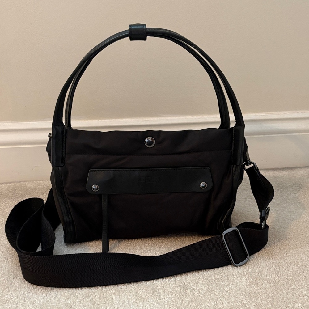 MZ Wallace Black Handbag with adjustable strap